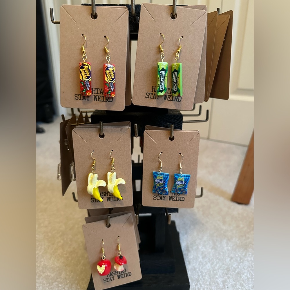 4 Pairs of Mystery Earrings